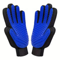 2PCS Pet Grooming Gloves, Hair Removal Gloves with Hair Removal and